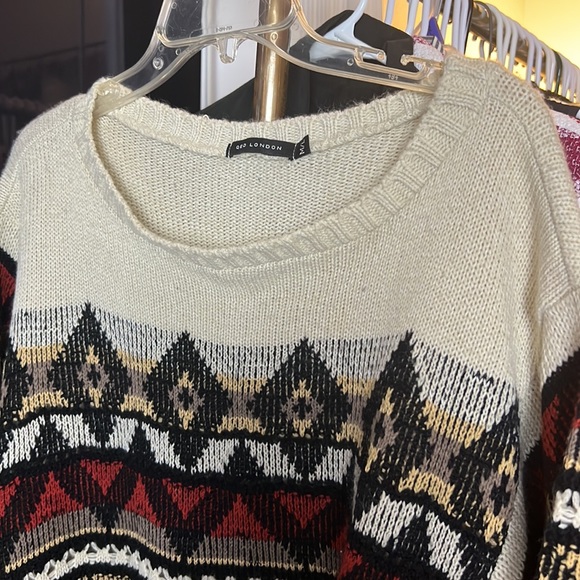 Fringe sweaters multi colors - Picture 4 of 4